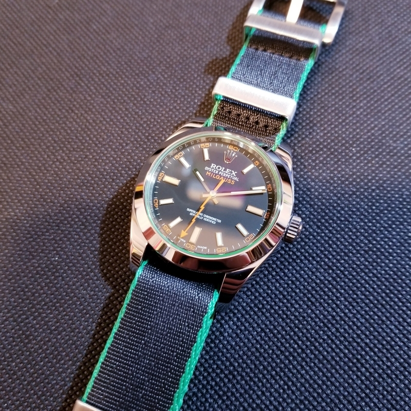 腕時計喫茶-Wristwatch-Tearoom- | 「さよならオイスターブレス」ミルガウス（116400GV）の重さに負けました