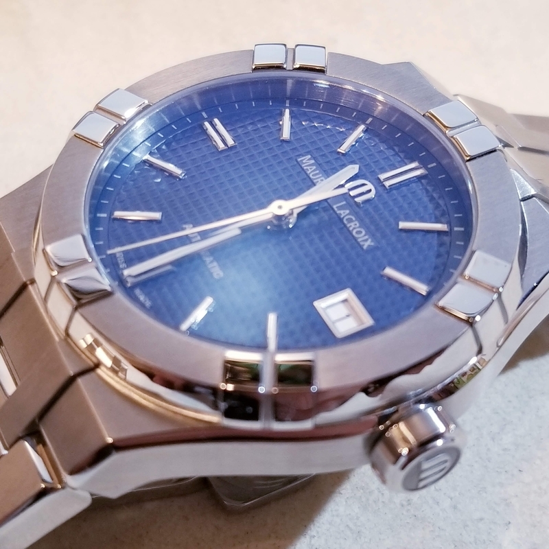 腕時計喫茶-Wristwatch-Tearoom- | 【使って解る】モーリス・ラクロア アイコン 39mm（AI6007-SS002-430-1）