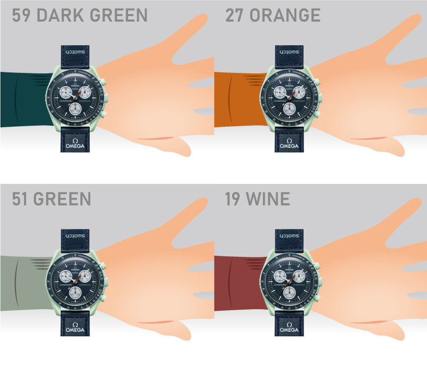 腕時計喫茶-Wristwatch-Tearoom- | ユニクロカラーで考える「色で失敗しないムーンスウォッチの選び方〈前編〉」