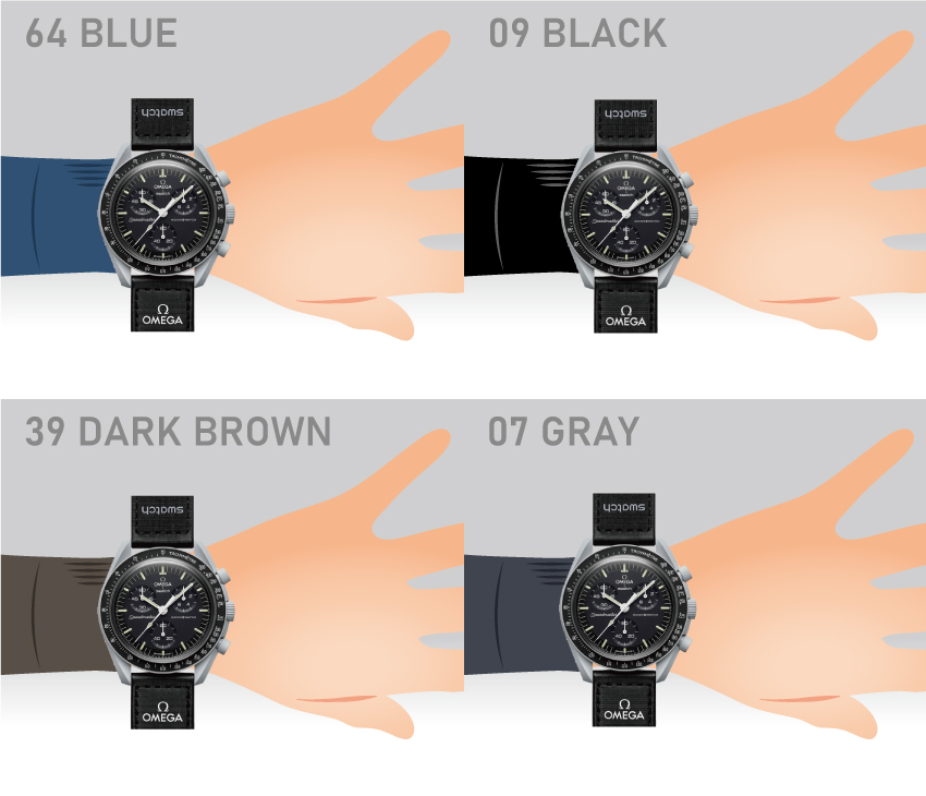 腕時計喫茶-Wristwatch-Tearoom- | ユニクロカラーで考える「色で失敗しないムーンスウォッチの選び方〈前編〉」