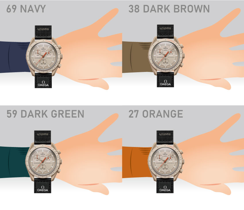 腕時計喫茶-Wristwatch-Tearoom- | ユニクロカラーで考える「色で失敗しないムーンスウォッチの選び方〈後編〉」