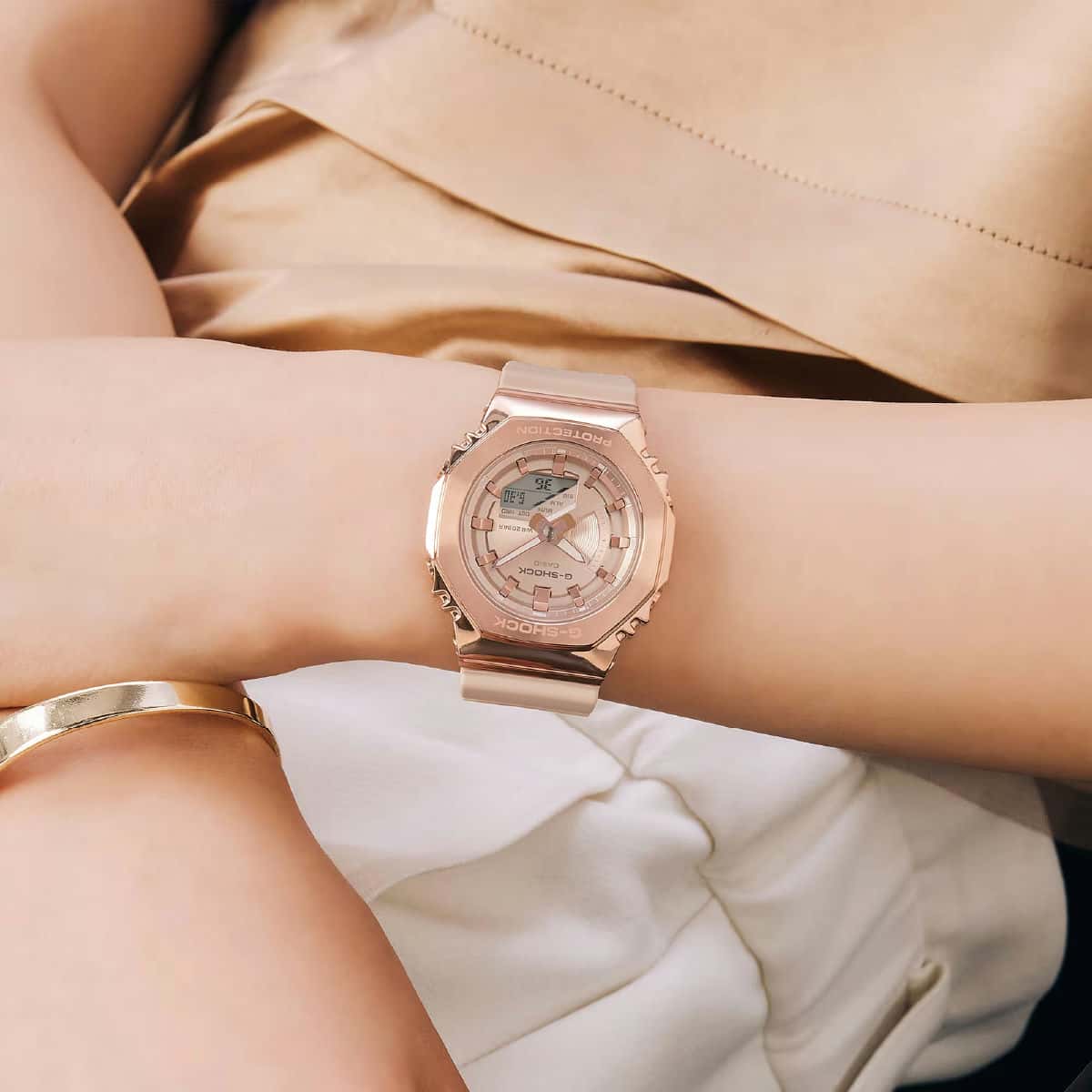 腕時計喫茶-Wristwatch-Tearoom- | 最新のカシオークに思う。レディスの「GMA-S2100」を男が着けたら… どうよ！？