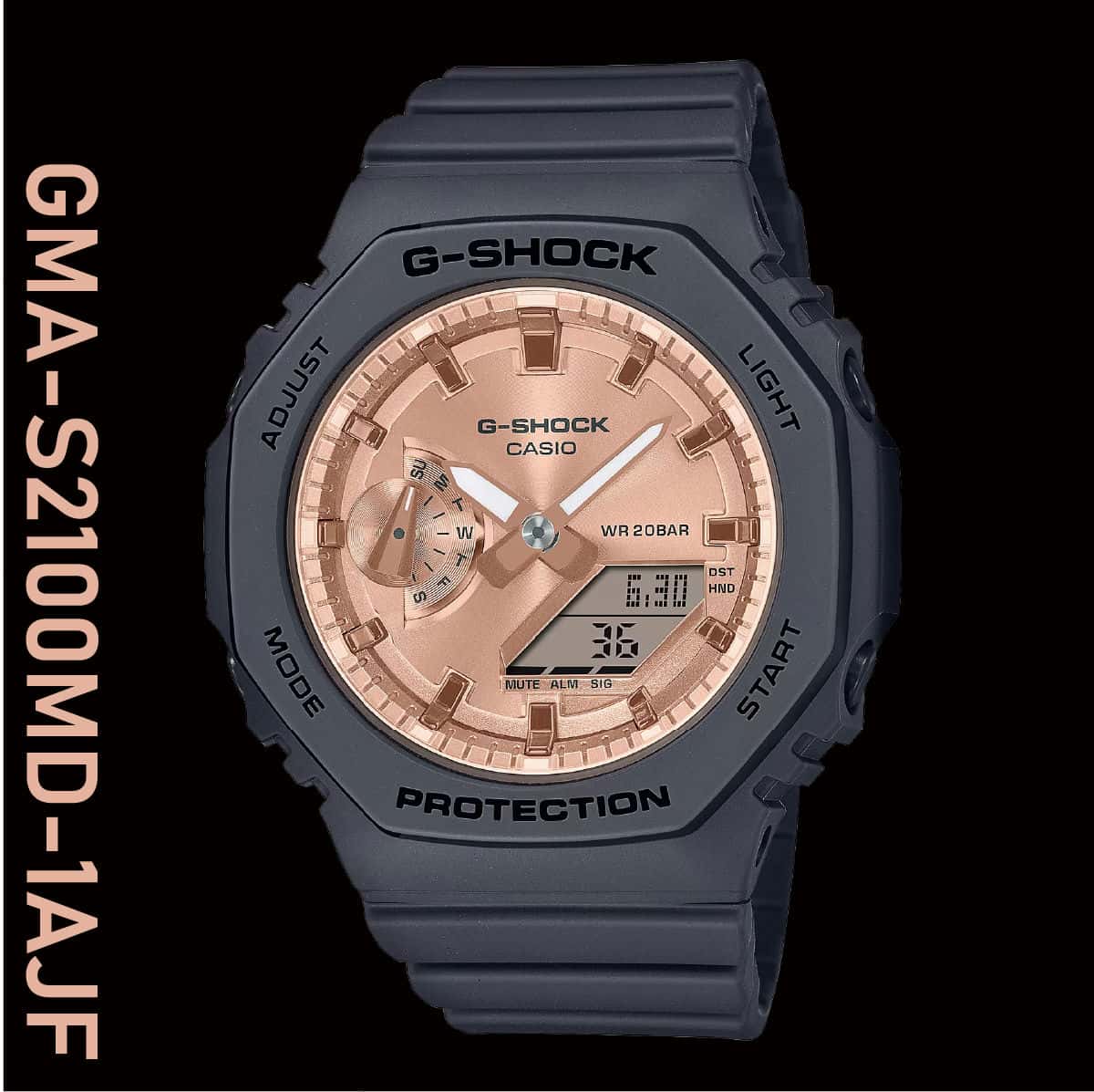 腕時計喫茶-Wristwatch-Tearoom- | 最新のカシオークに思う。レディスの「GMA-S2100」を男が着けたら… どうよ！？