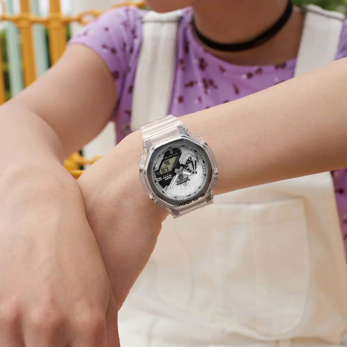 腕時計喫茶-Wristwatch-Tearoom- | 最新のカシオークに思う。レディスの「GMA-S2100」を男が着けたら… どうよ！？