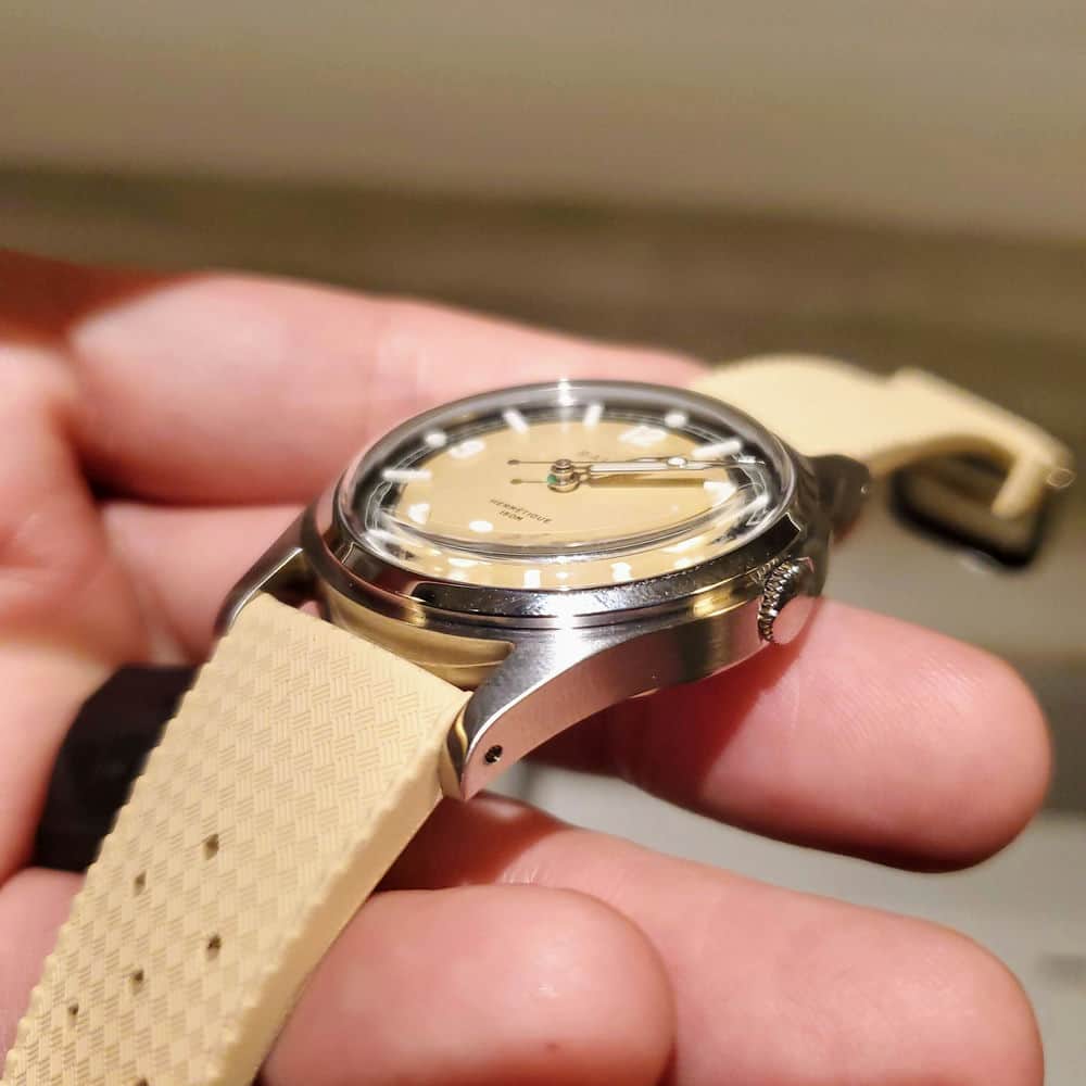 腕時計喫茶-Wristwatch-Tearoom- | 絶対に欲しい新作！！ バルチックの『HERMÉTIQUE TOURER（エルメティック ツアラー）』の現物を拝見しました