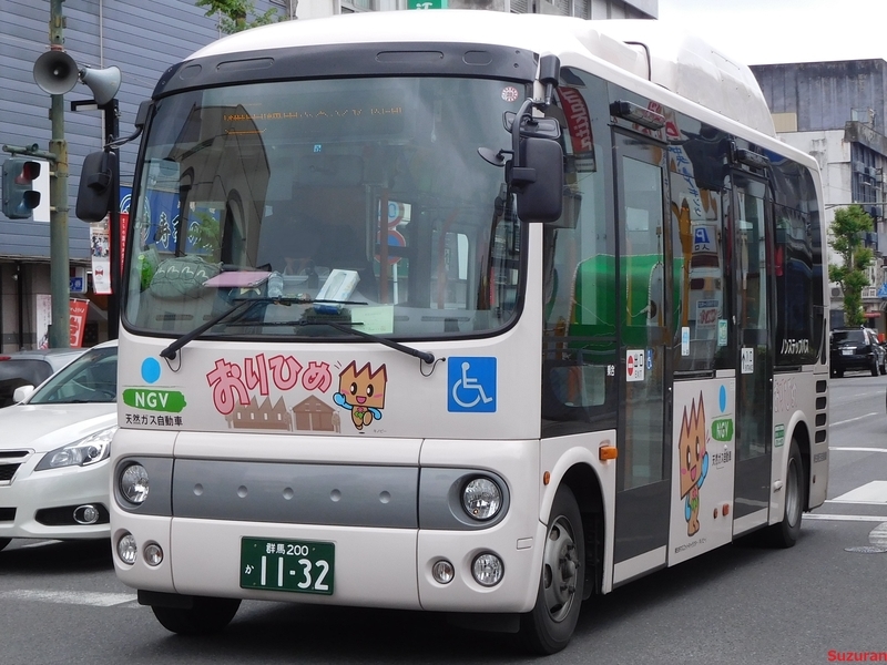 群馬200か11-32(桐生朝日自動車1132) - 赤白バスに魅せられて