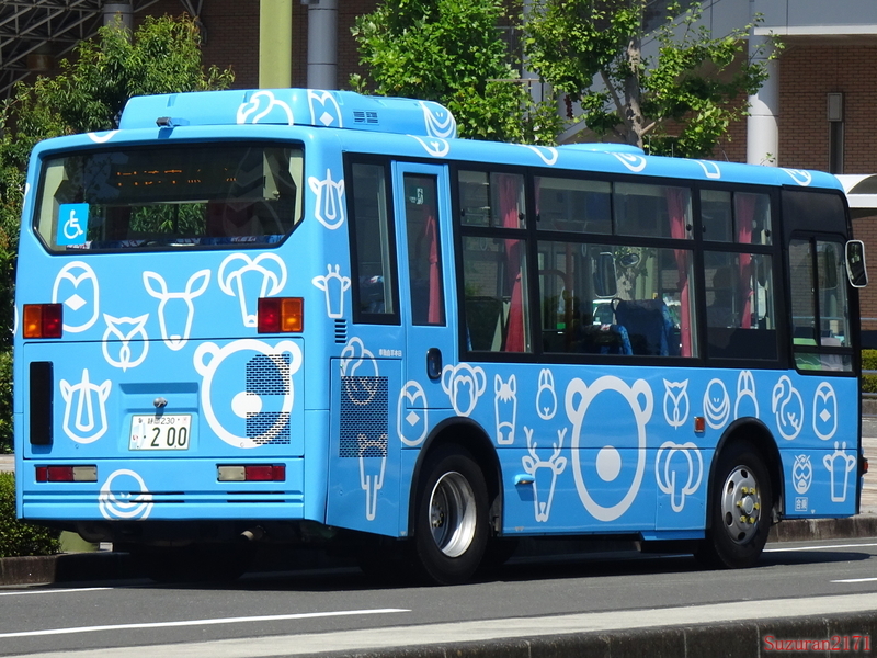 静岡230い 0 日本平自動車 赤白バスに魅せられて