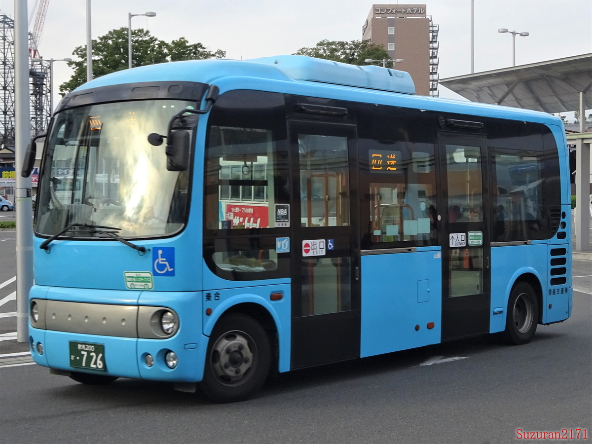 群馬200か・726(関越交通) - 赤白バスに魅せられて