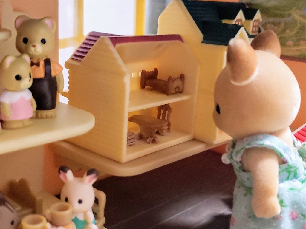 ｼﾙﾊﾞﾆｱ】ミニチュアハウスのお店【購入品】 - 砂くじら亭の日常🐳