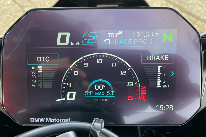 S1000RRのブレーキ - 膝擦り紀行