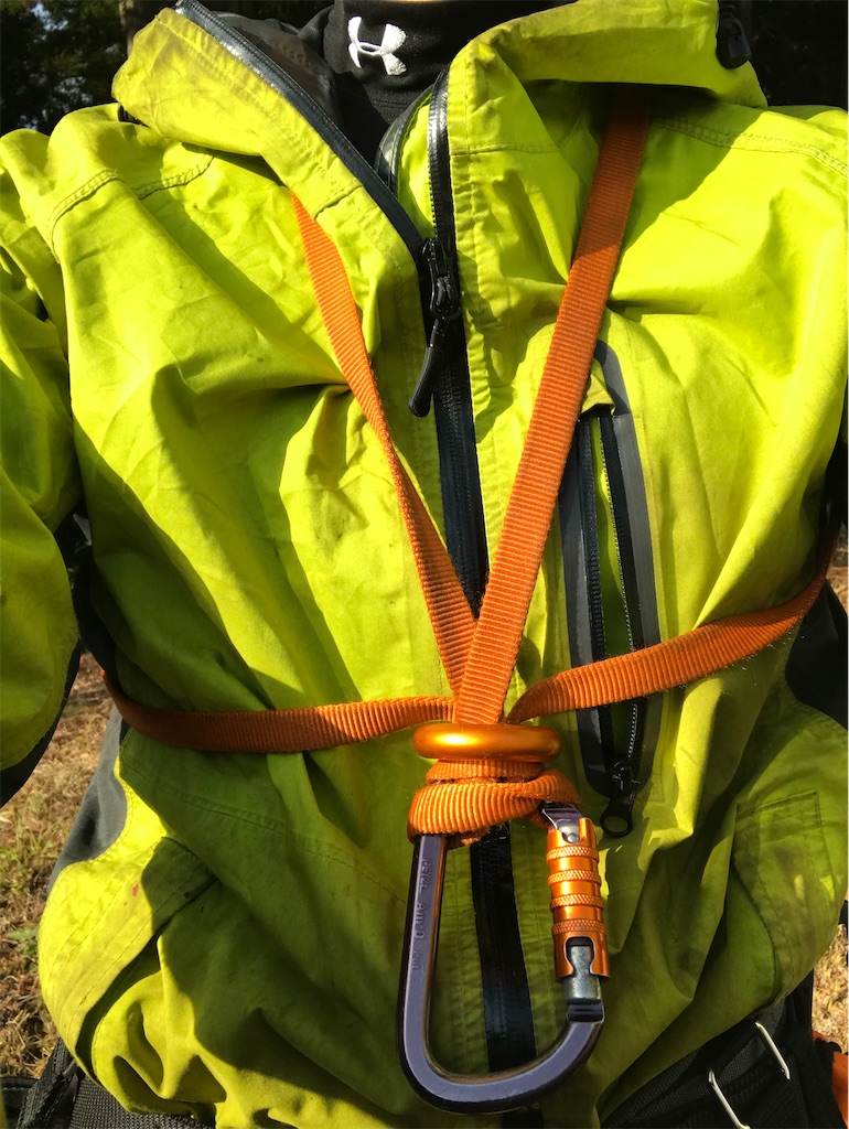 チェンソーを身につける 木登り日和