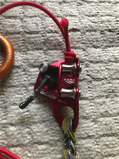 ロープロケット試作 木登り日和