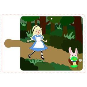 【オリラボマーケット】不思議の国のすんこ　手帳型スマホケース【アンドロイド】