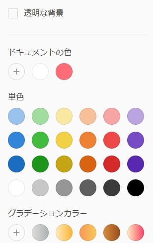 背景を編集