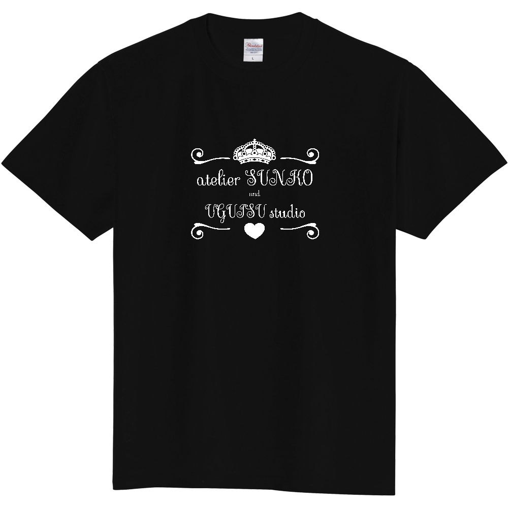 【オリラボマーケット】「すんこのアトリエとうぐいす工房」ロゴ入りTシャツ