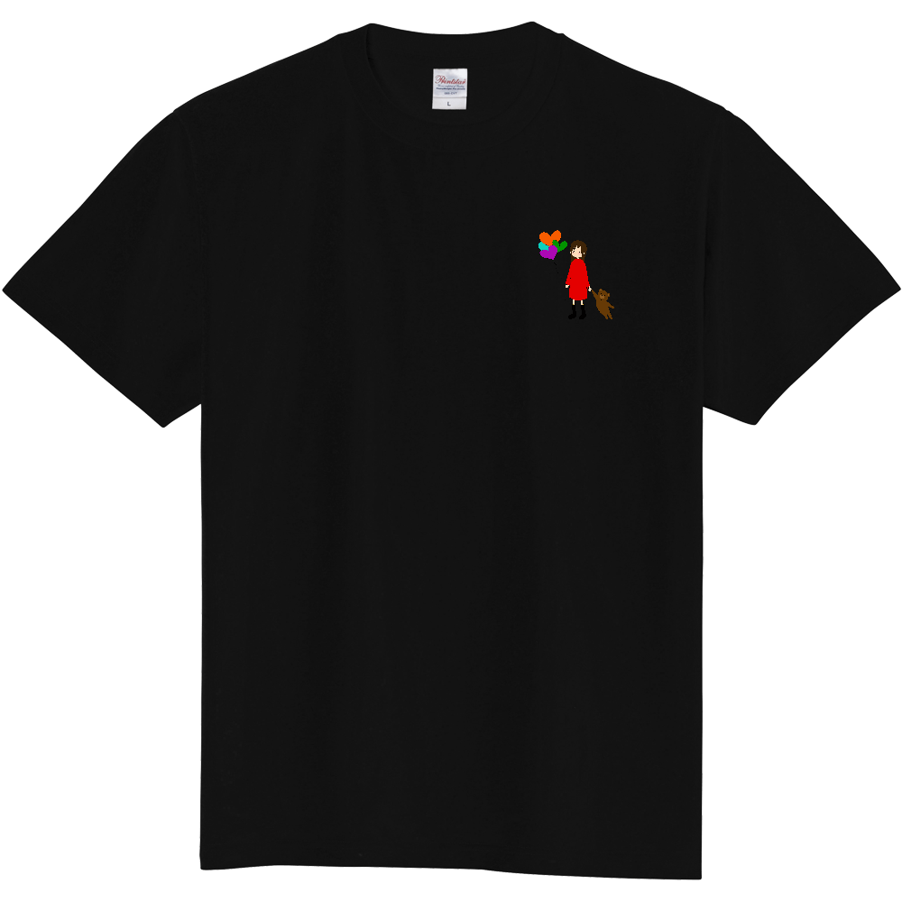 【オリラボマーケット】くまさんとお散歩すんこTシャツ