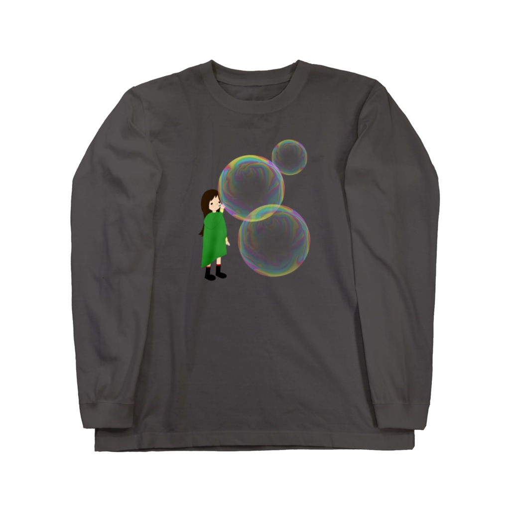【SUZURI】シャボン玉ふうこ
ロングスリーブTシャツ