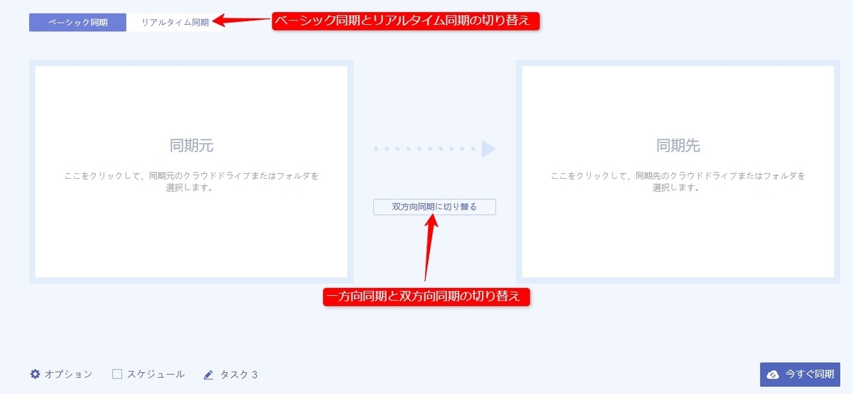 クラウド同期