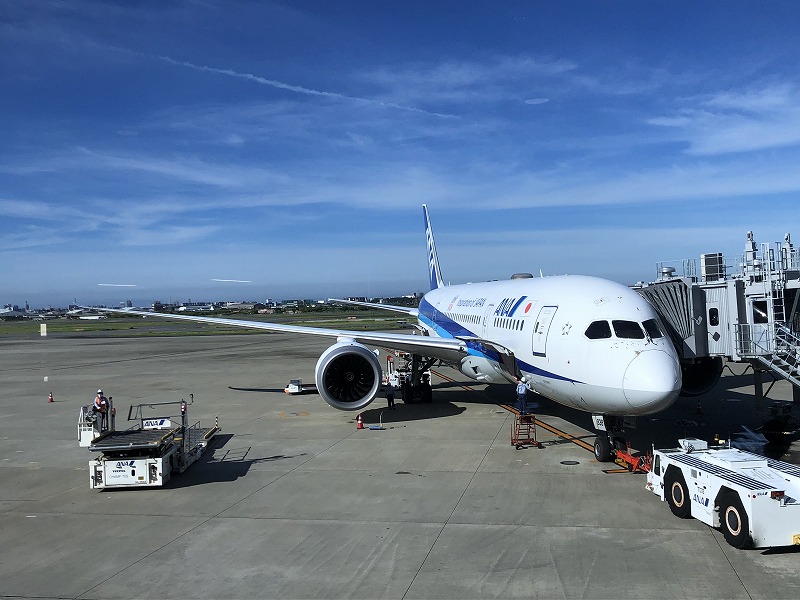 搭乗記vol 65 1 Ana421便 伊丹 福岡 国際線ビジネスクラス座席 前編 白ちゃんの旅ノート
