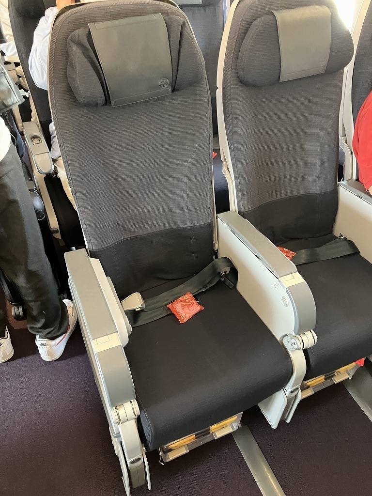 搭乗記vol.103 JAL国際線仕様機 関空→新千歳 - 白ちゃんの旅ノート