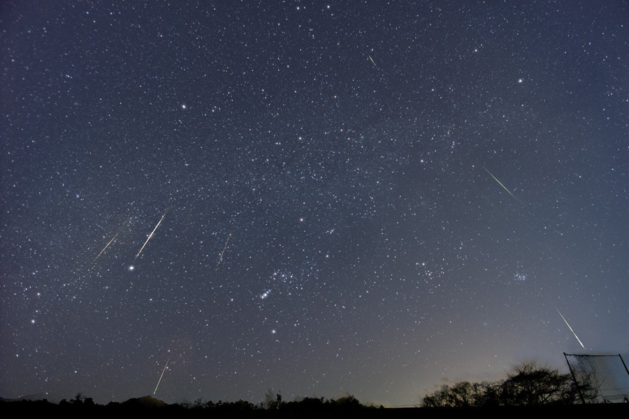 2018年のふたご座流星群