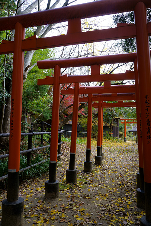 f:id:sunsun_fine:20191207154314j:plain 西坂ねこ稲荷神社の鳥居