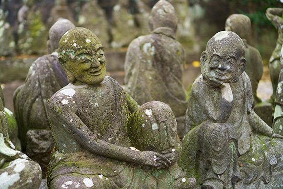 f:id:sunsun_fine:20191220000641j:plain 五百羅漢の会話