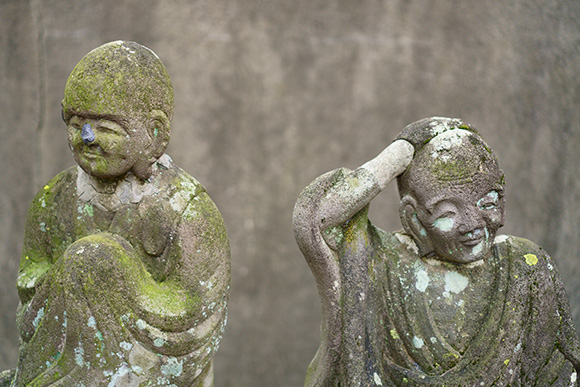 f:id:sunsun_fine:20191220000723j:plain 五百羅漢「こりゃまたやってしまいましたな」