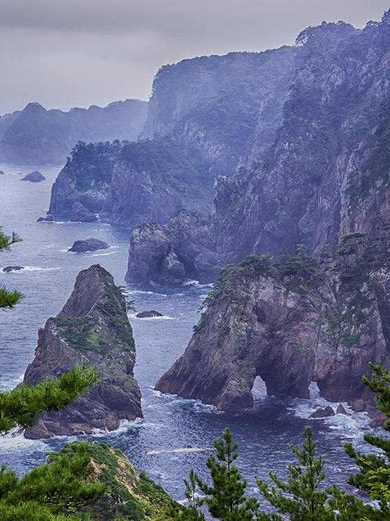 三陸海岸・北山崎