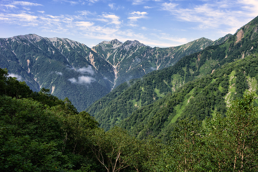 柏原新道から針ノ木岳