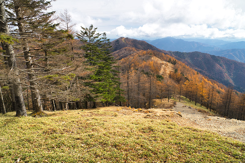 石尾根と七ツ石山