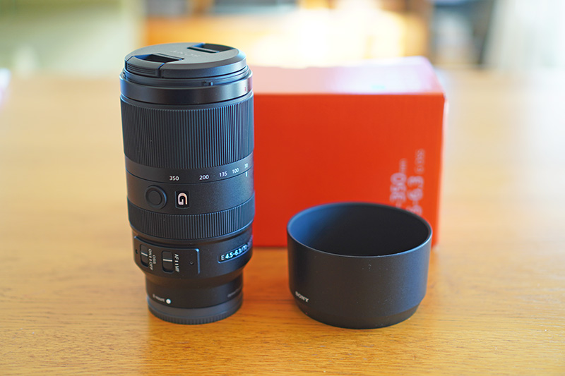 Sony Eマウント APS-C用超望遠ズーム，E70–350 mm F4.5–6.3G OSS