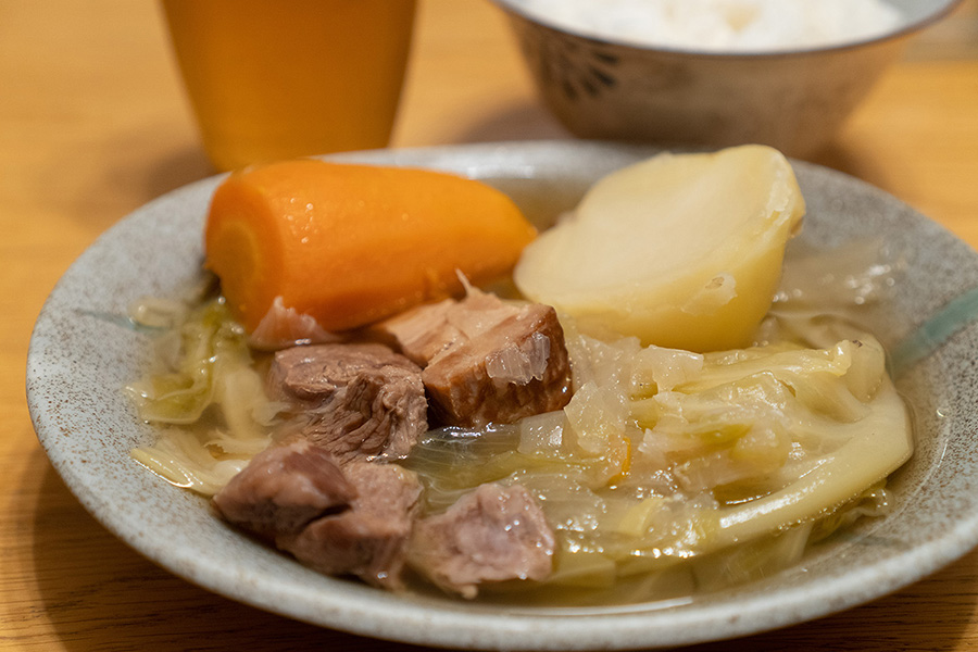 ポトフとビール