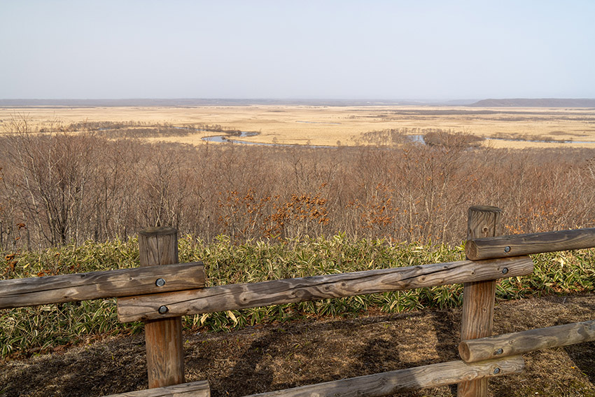 細岡展望台から釧路湿原