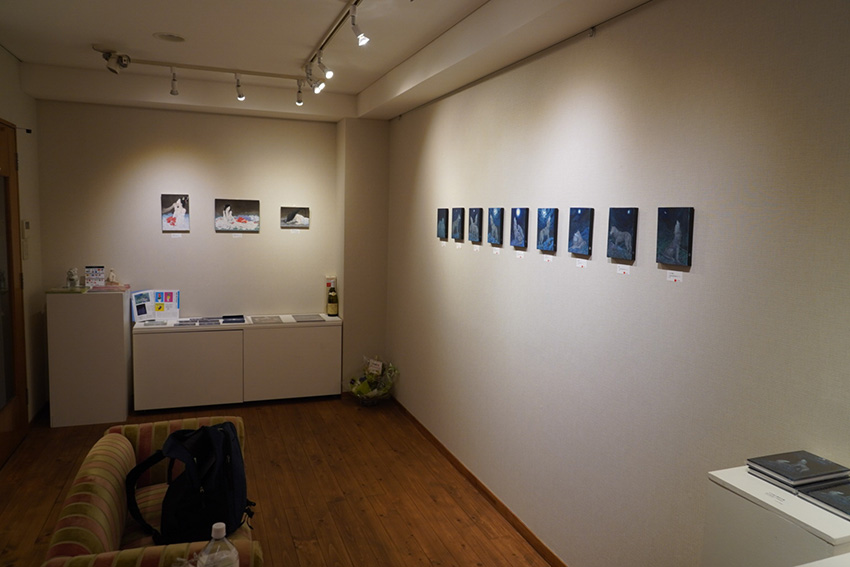 ギャラリーにて