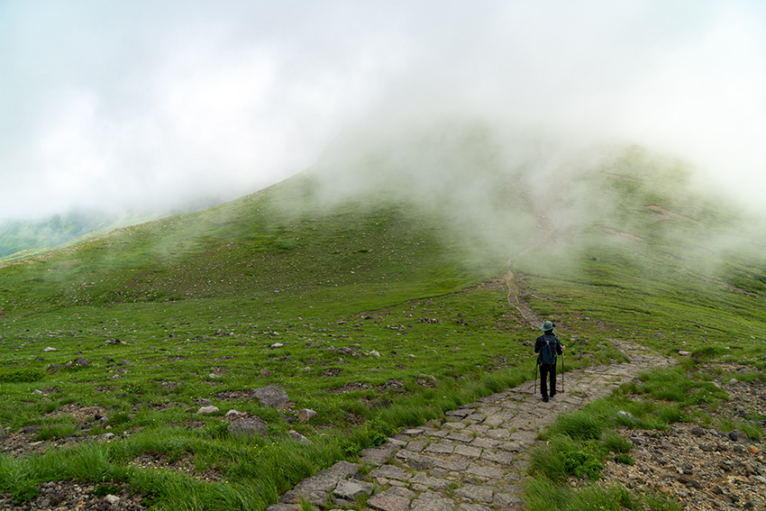御田ケ原を通過