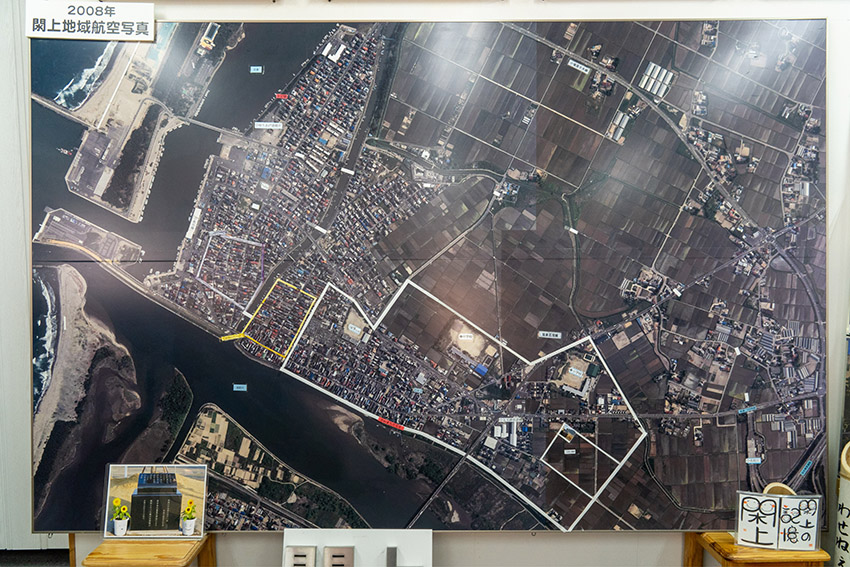 震災前の閖上地区