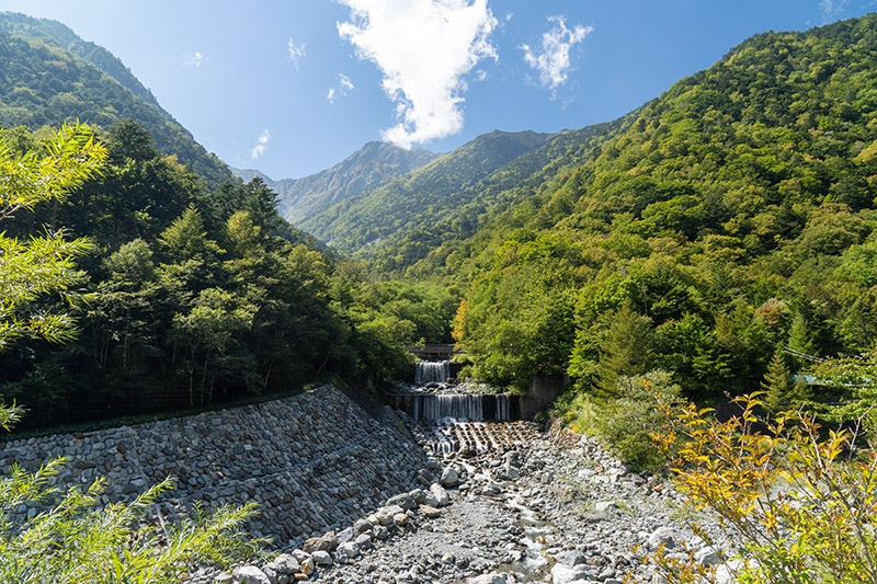 広河原出発