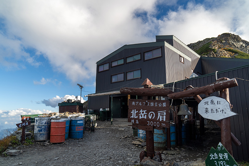 北岳肩の小屋