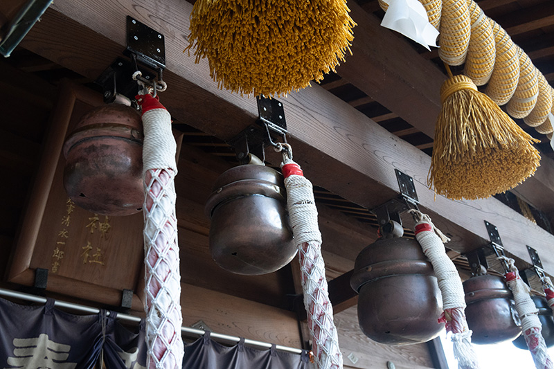 伊香保温泉神社の鈴