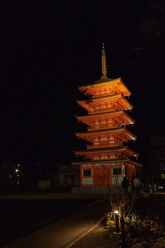 光泉寺五重塔