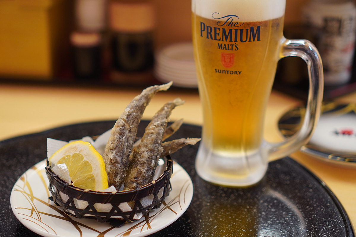 メヒカリの唐揚げ
