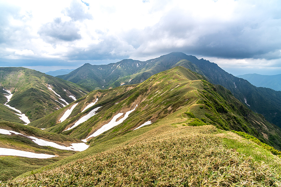 万太郎山が遠くなる
