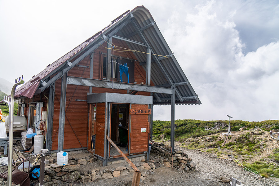中岳避難小屋