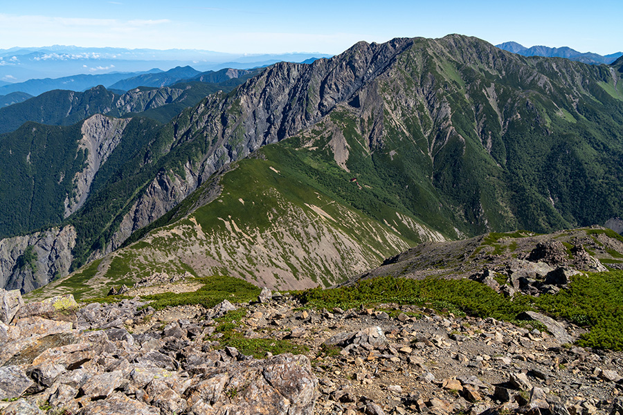 荒川前岳・中岳