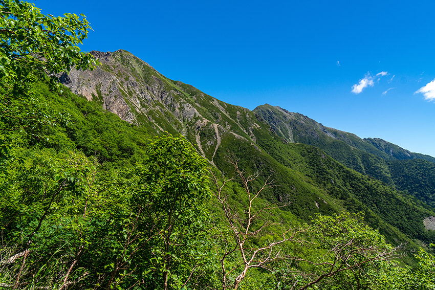 荒川小屋へ