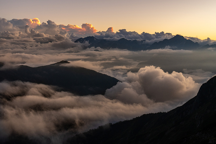 剱・立山連峰