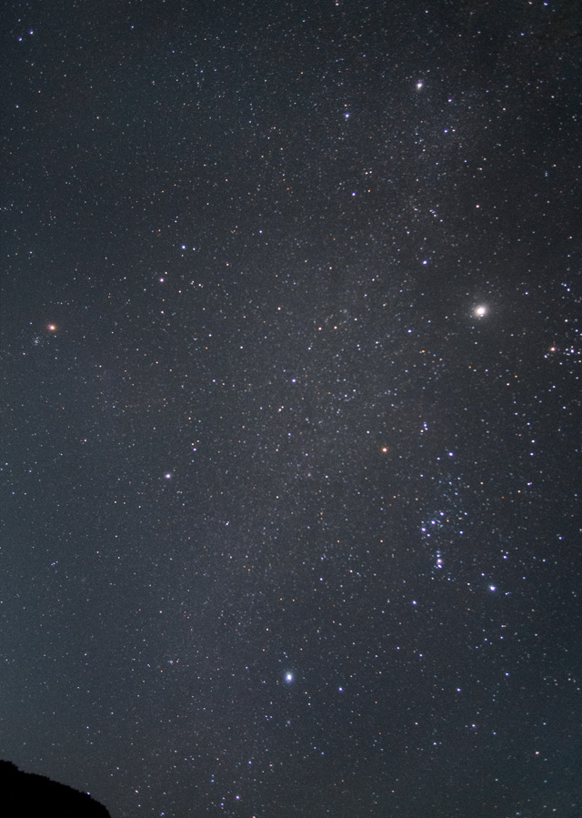 12月1日 0:30くらいの星空