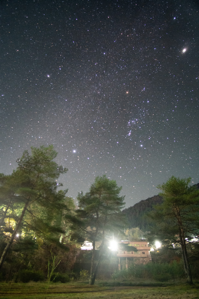 冬の星空＠丹波山村