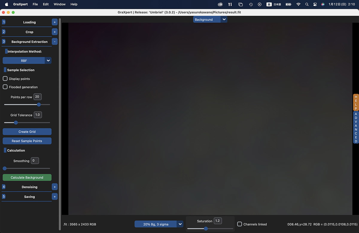 RBFバックグラウンド